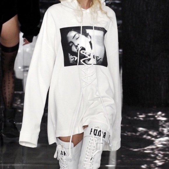 Puma Sweaters - FENTY PUMA X Rihanna Oversized Hoodie Dress